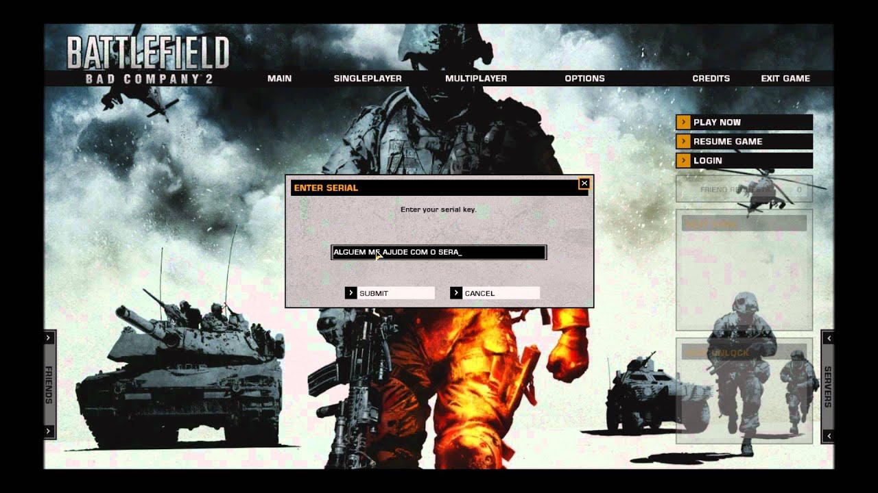 Battlefield bad company 2 serial key